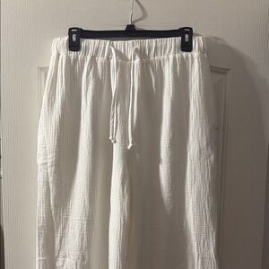 A. Ren NWT Sunrise Sail‎ Pant Off White size L